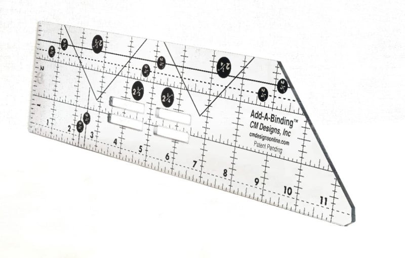 Cm Designs Add-A-Binding Ruler, Clear - Image 1